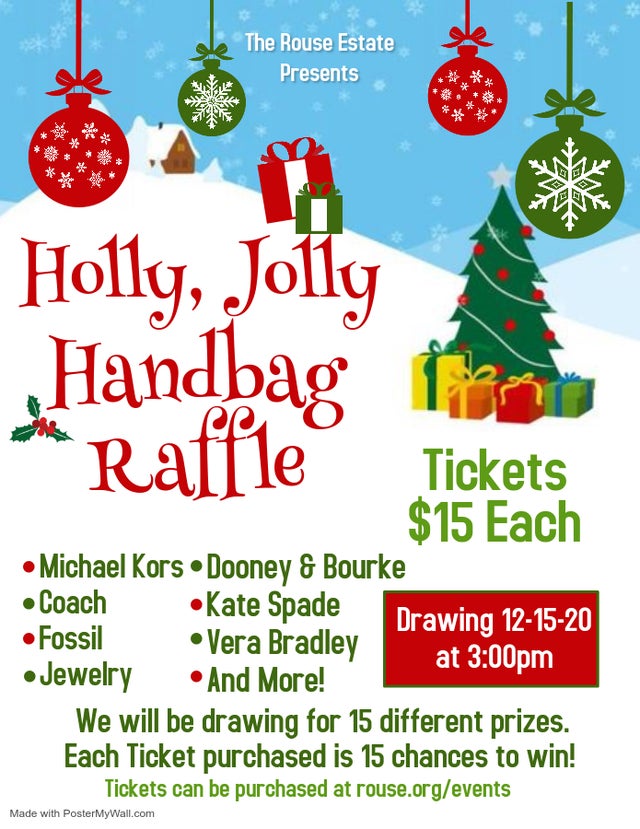 Holly Jolly Handbag Raffle